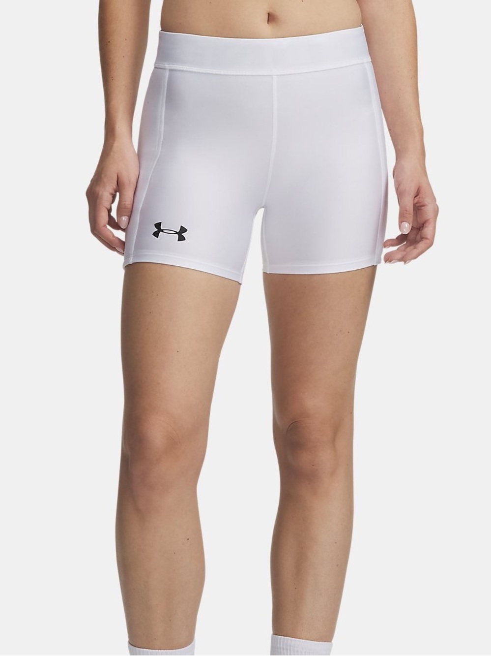Under Armour Women's White Utility slider shorts softball size padded